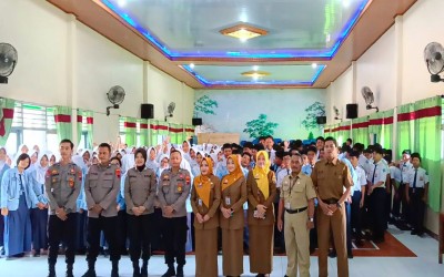 Sosialisasi Polres Grobogan di Lingkungan SMP Negeri 3 Purwodadi